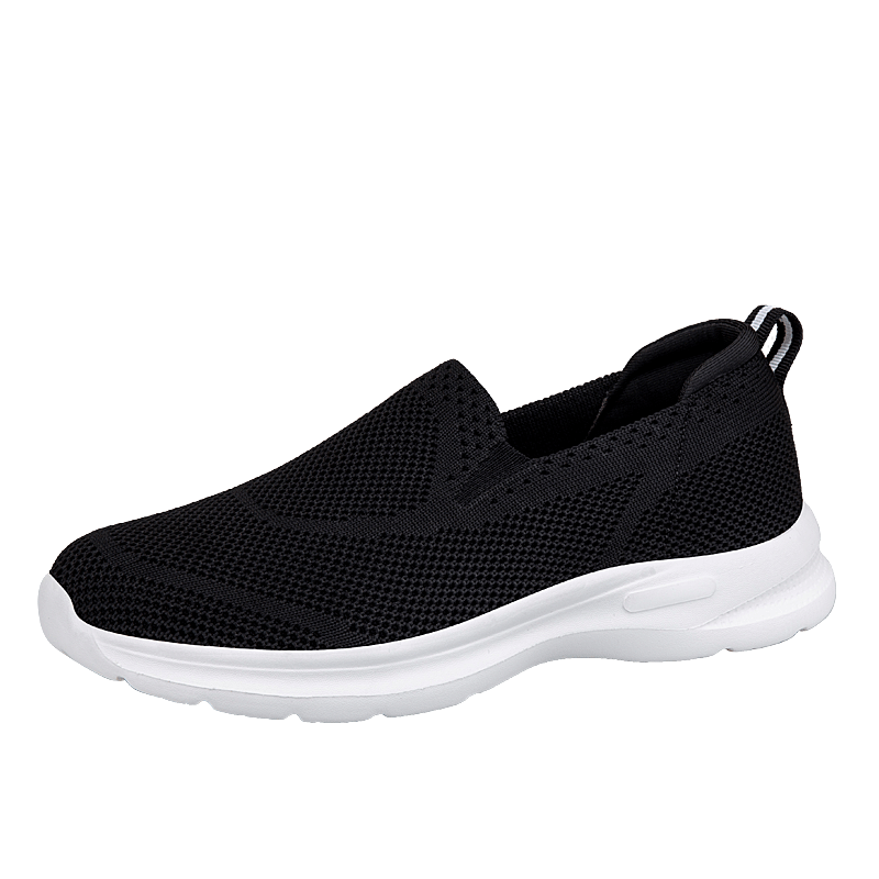 Men's Outdoor Hiking Fly-Knit Slip-On Walking Sneakers
