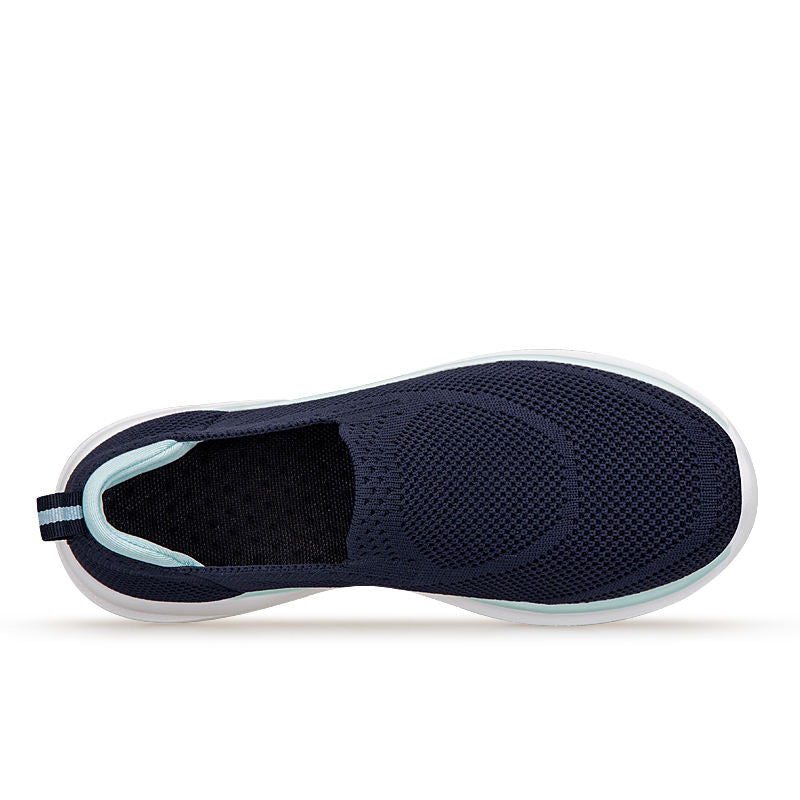 Men's Outdoor Hiking Fly-Knit Slip-On Walking Sneakers